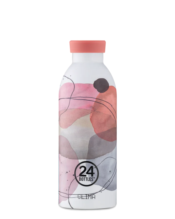 24Bottles  Clima termoflaske m. infuser låg, Suav - 500 ml.