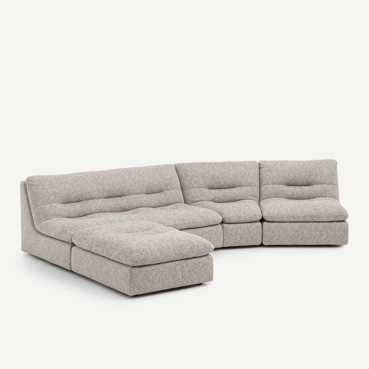 AM.PM<br>Poltrona modular em mistura de algodão, Giuliano
