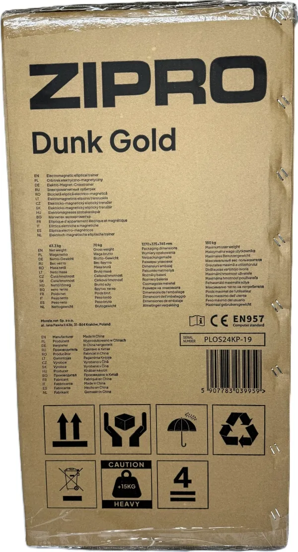 iConsole  Dunk Gold elektromagnetisk
