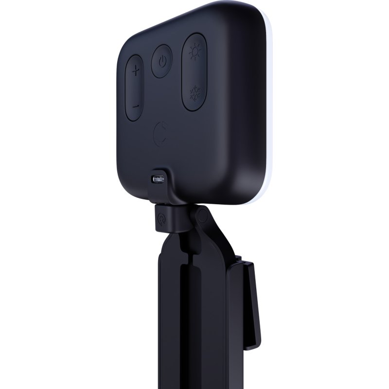 Casque PC Logitech Litra Glow Premium Lumiere LED Streaming - Lumiere ordinateur pour videoconferences pour PC/Mac - Graphite