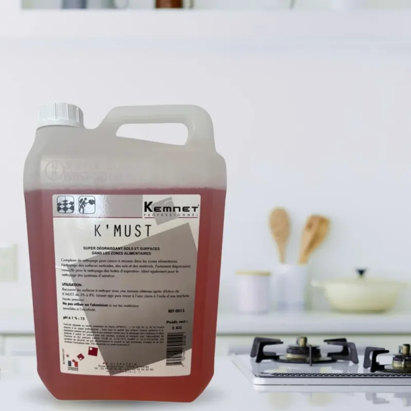 KEMNET - Super dégraissant sols et surfaces- K Must - 5L