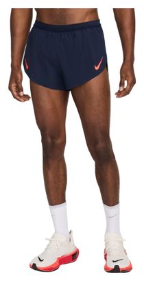 Short splité Nike AeroSwift 2in Bleu Homme