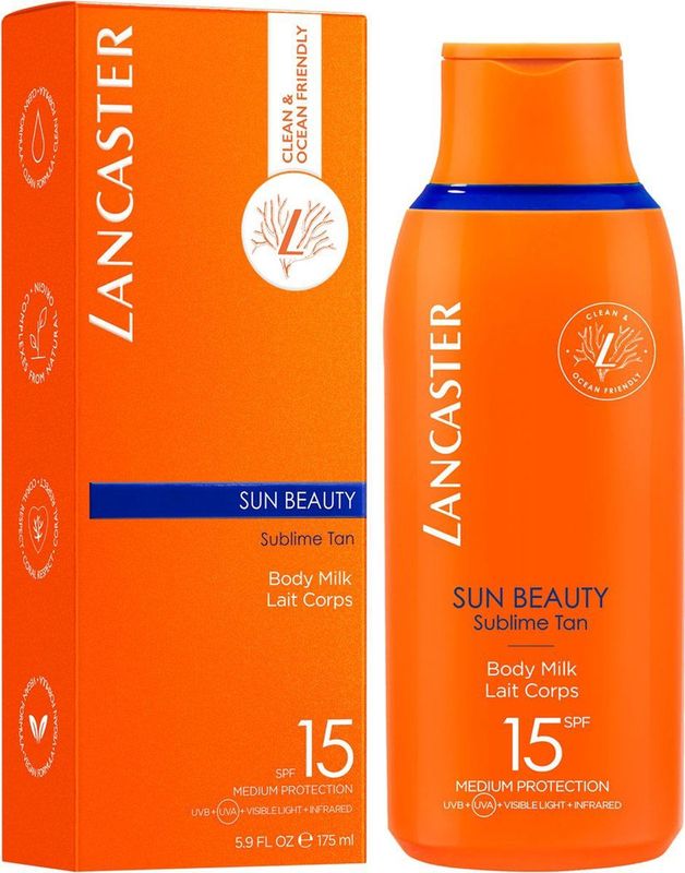 Lancaster - Sun Beauty - Body Milk - SPF15 - Crèmige Textuur