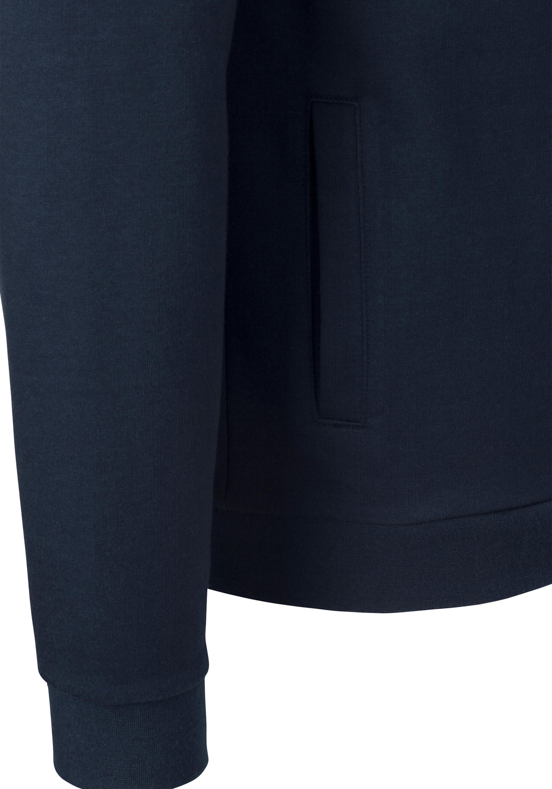 Sweatjacke in navy