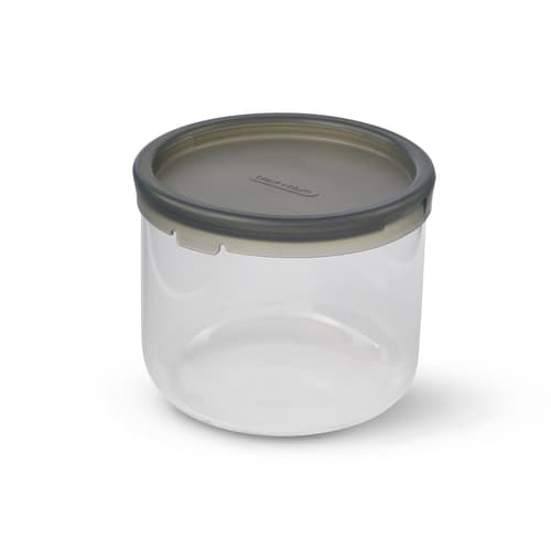 Black+Blumlunsjboks i glass, Large, 600 ml, Granitt