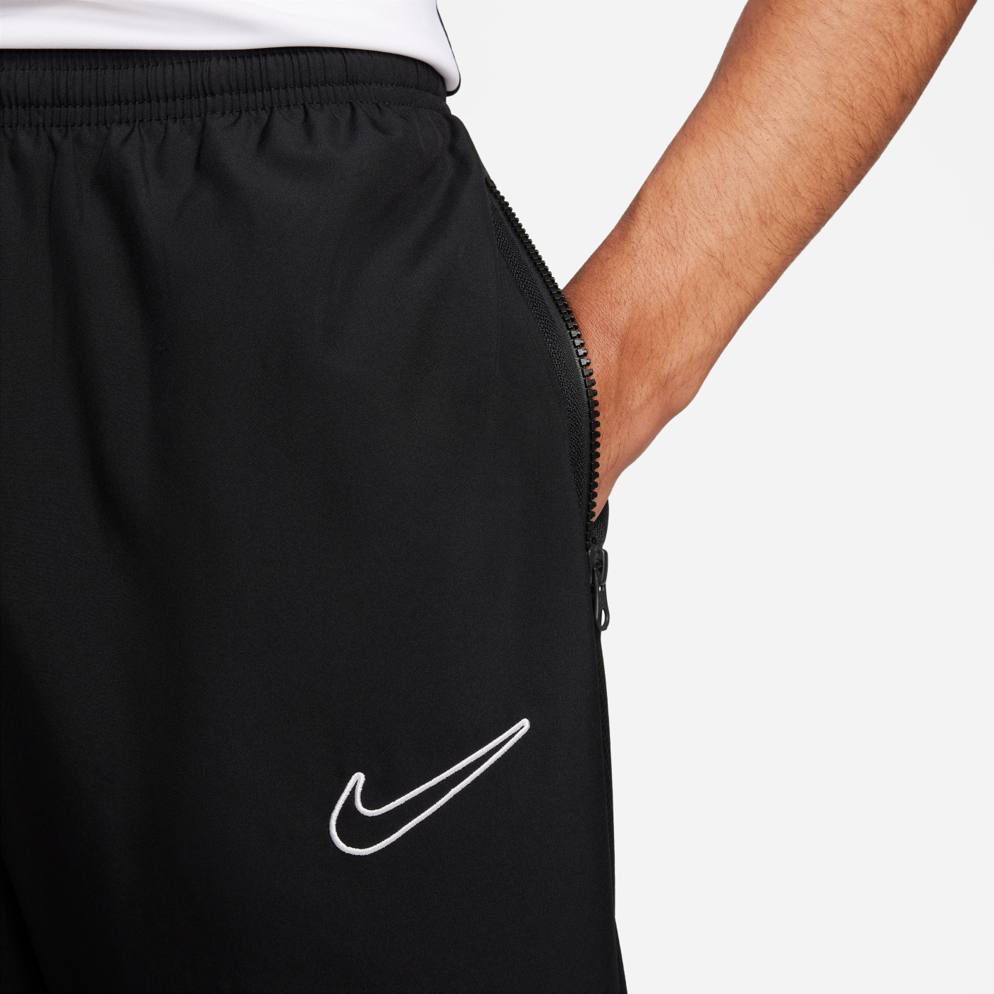 Nike Dri-FIT Academy 23 Trainingsbroek Woven Zwart Wit