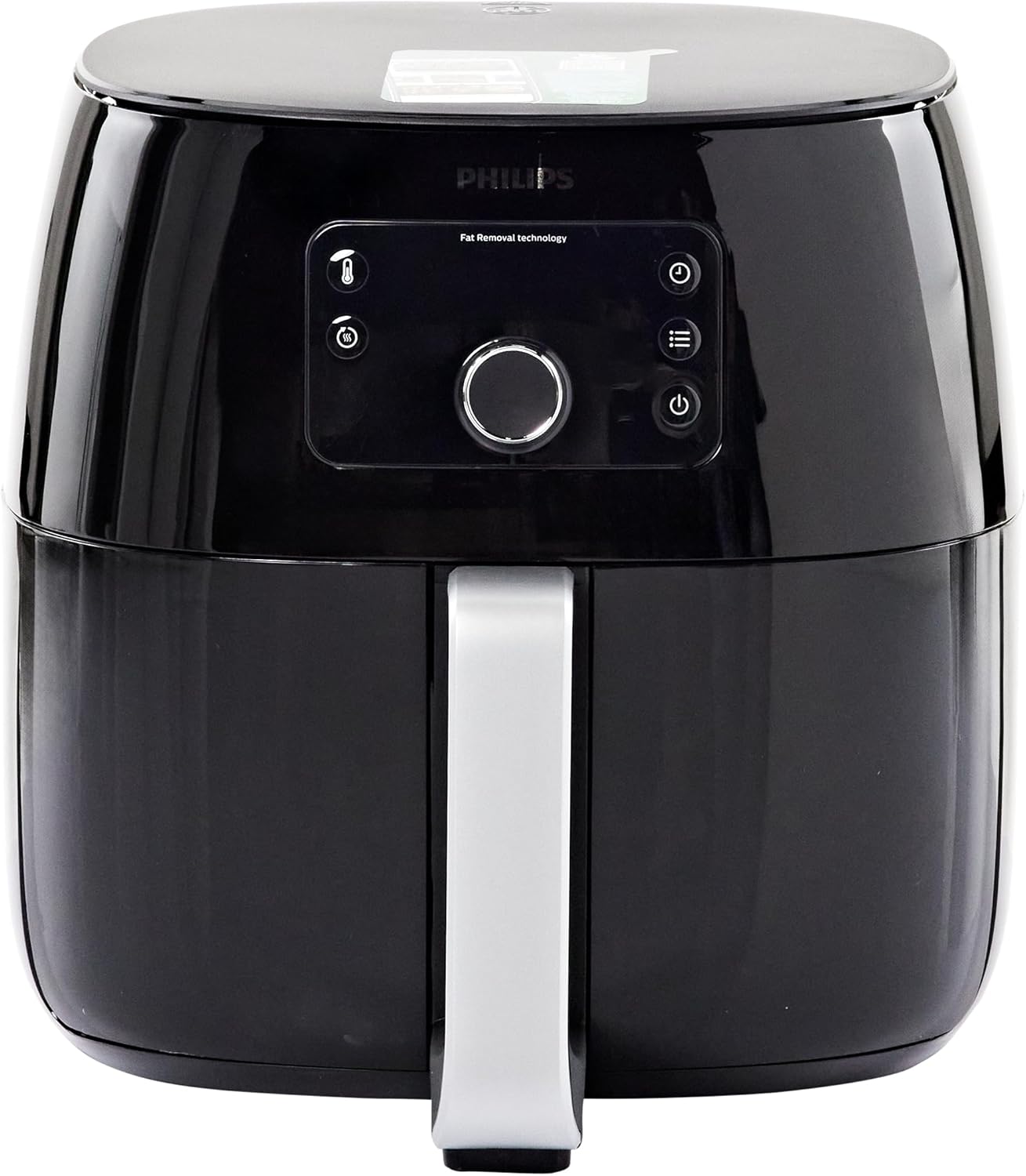 Philips Airfryer Premium XXL, 7.3L (1.4kg), 90% de Graisse en Moins grâce à la Technologie Rapid Air, Application de Recette (HD9650/90)