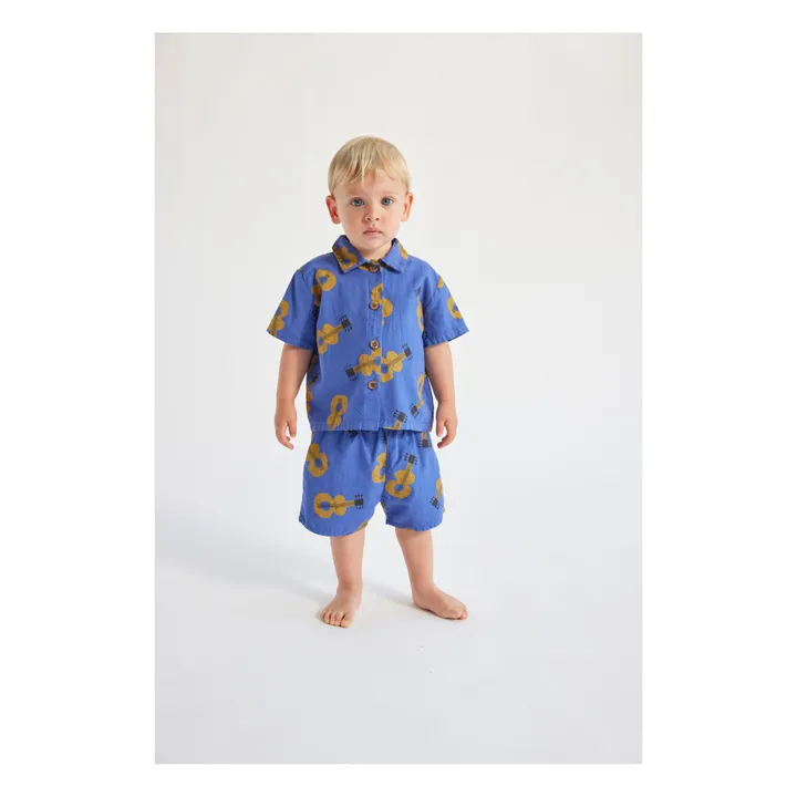 Bobo Choses Chemise Guitares Bébé | Bleu marine