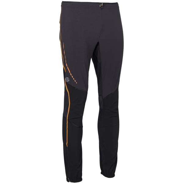 Pantalon ski de randonnée TERNUA STOWE PANT BLACK/NECTARINE