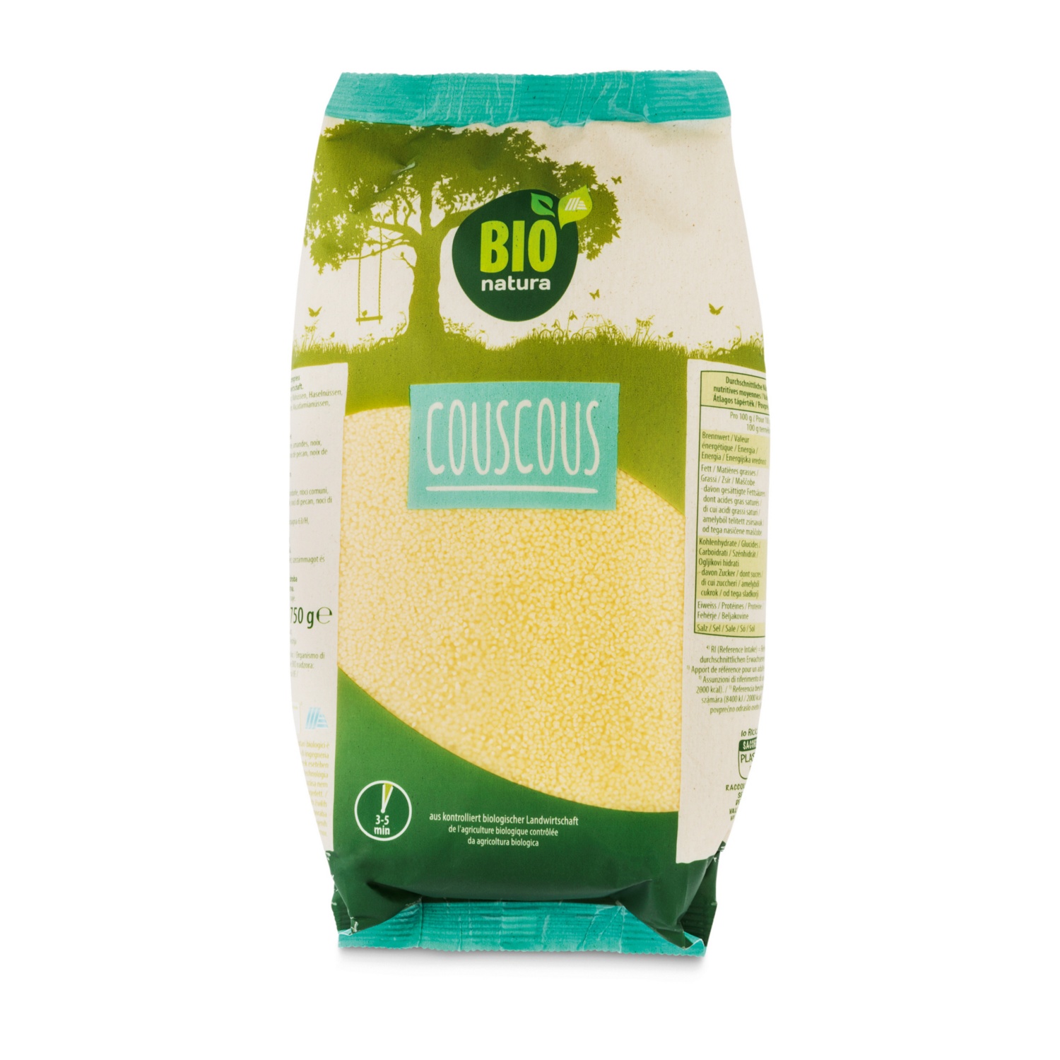 BIO NATURA BIO-Getreidemix, Couscous 750 g