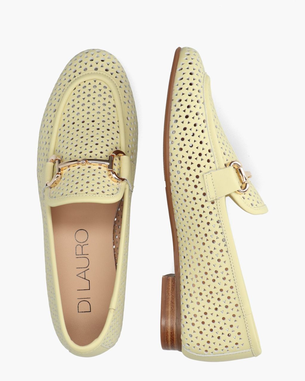 Di Lauro Didima Lichtgeel Damesloafers