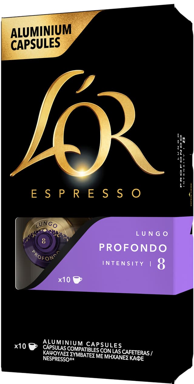 L'Or Lungo 8 Profondo kaffekapsler 4028594
