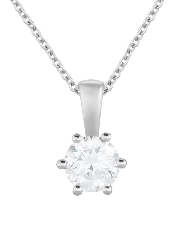 Christian Materne Private Diamonds, Brillant-Anhänger, Brillant, Silber 925