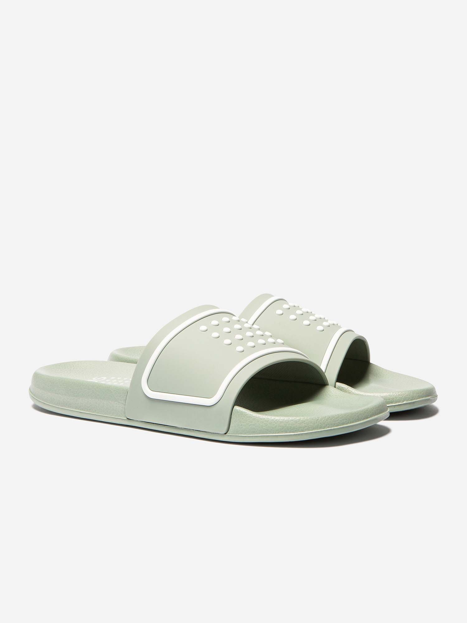 Mules Femme Légères Vegan Vert