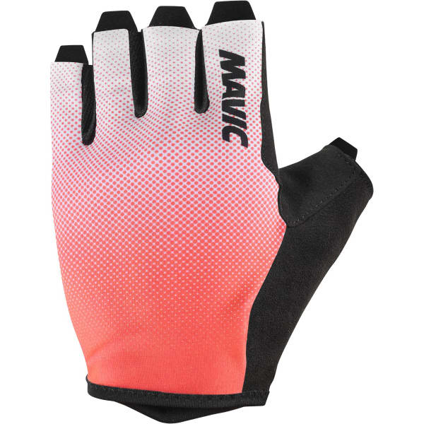 Gant vélo route MAVIC AKSIUM GRADIENT GLOVE CORAIL WHITE