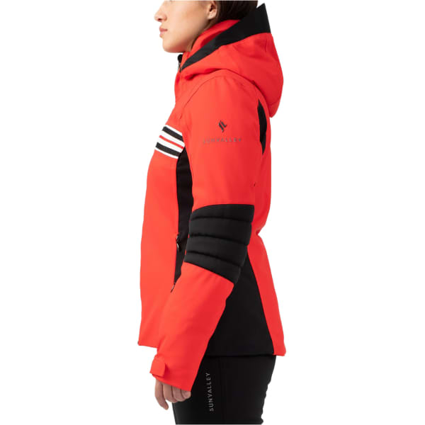 Veste de ski SUN VALLEY KORELL SKI JACKET W RED