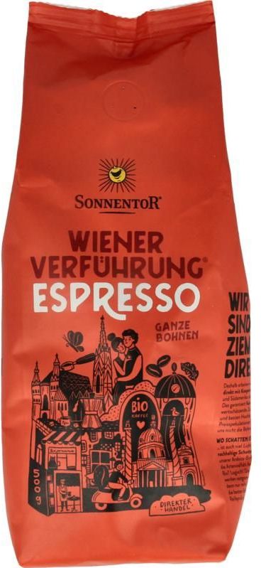 Sonnentor Weense Verleiding - Espresso - hele bonen, 500 g