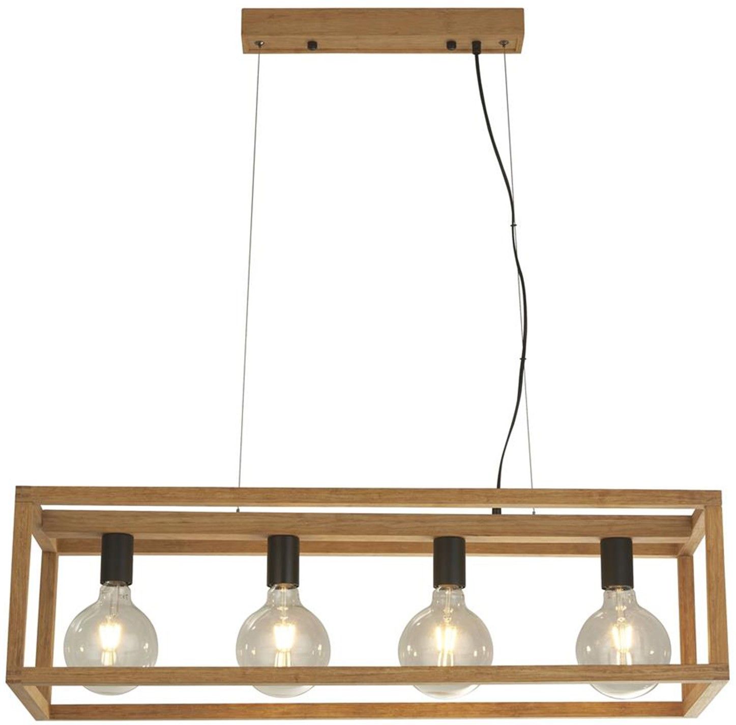Hanglamp 54741-4NA Square B90 x D30 cm