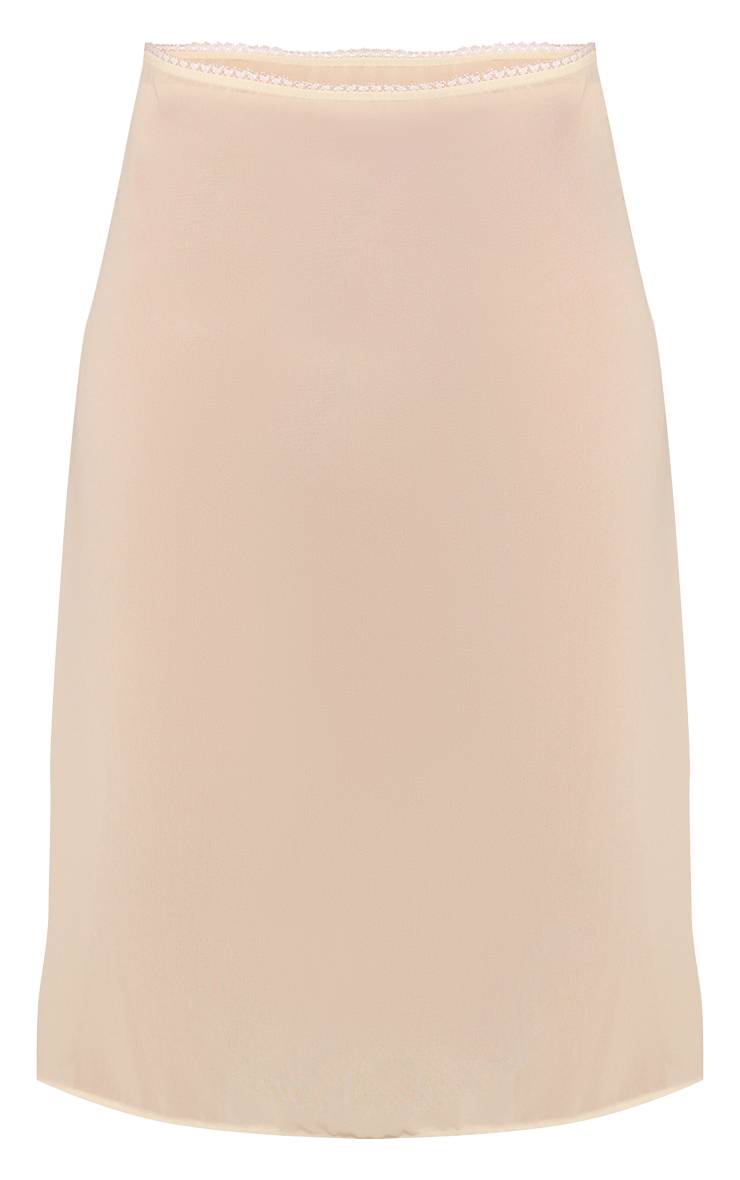 Citron Jupe Midi En Mousseline