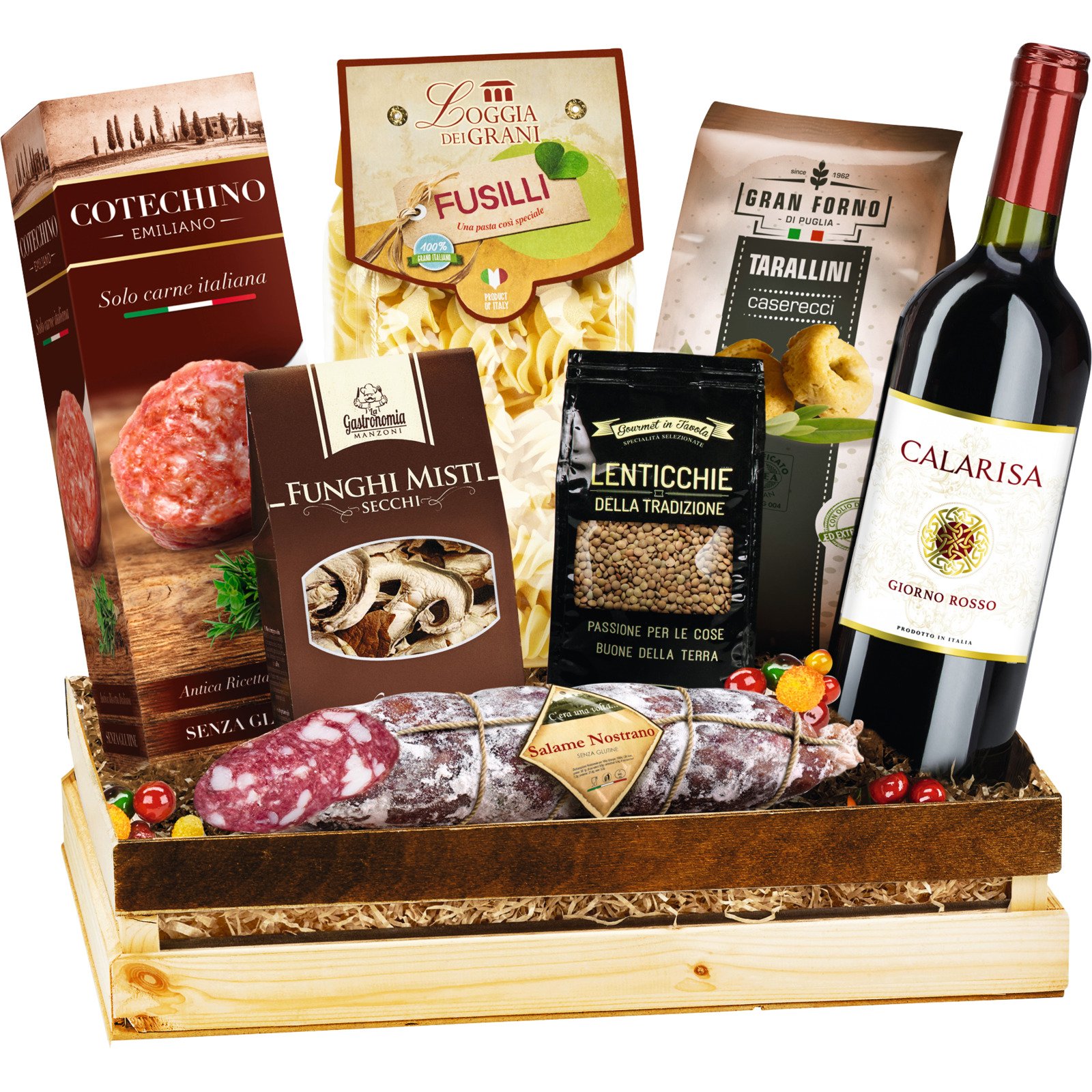 Geschenkkorb Ortensia 8-teilig
