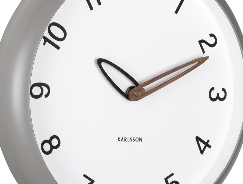 Wall Clock Bella KA6043BK Black