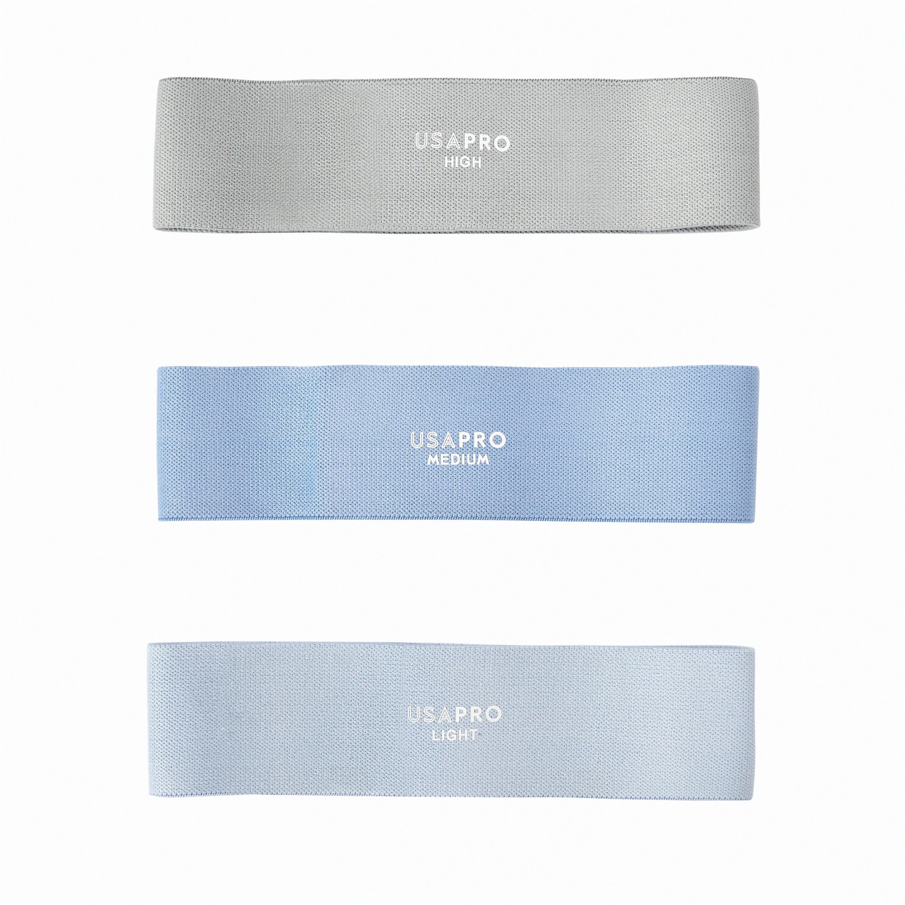 USA Pro Premium Woven Resistance Band Trio
