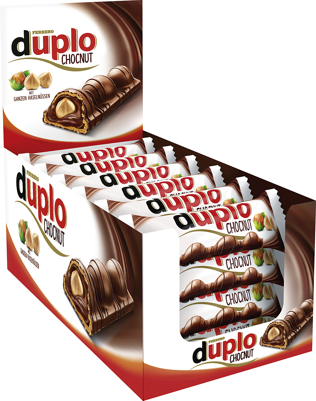 Ferrero Duplo Chocnut, 24er Pack (24x 26 g) 624g MHD:22.5.25