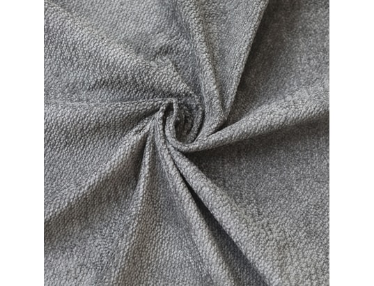 SOURCE DE REVES - Sommier 140 x 190 Sommier tapissier gris clair chenille bouclettes 140x190