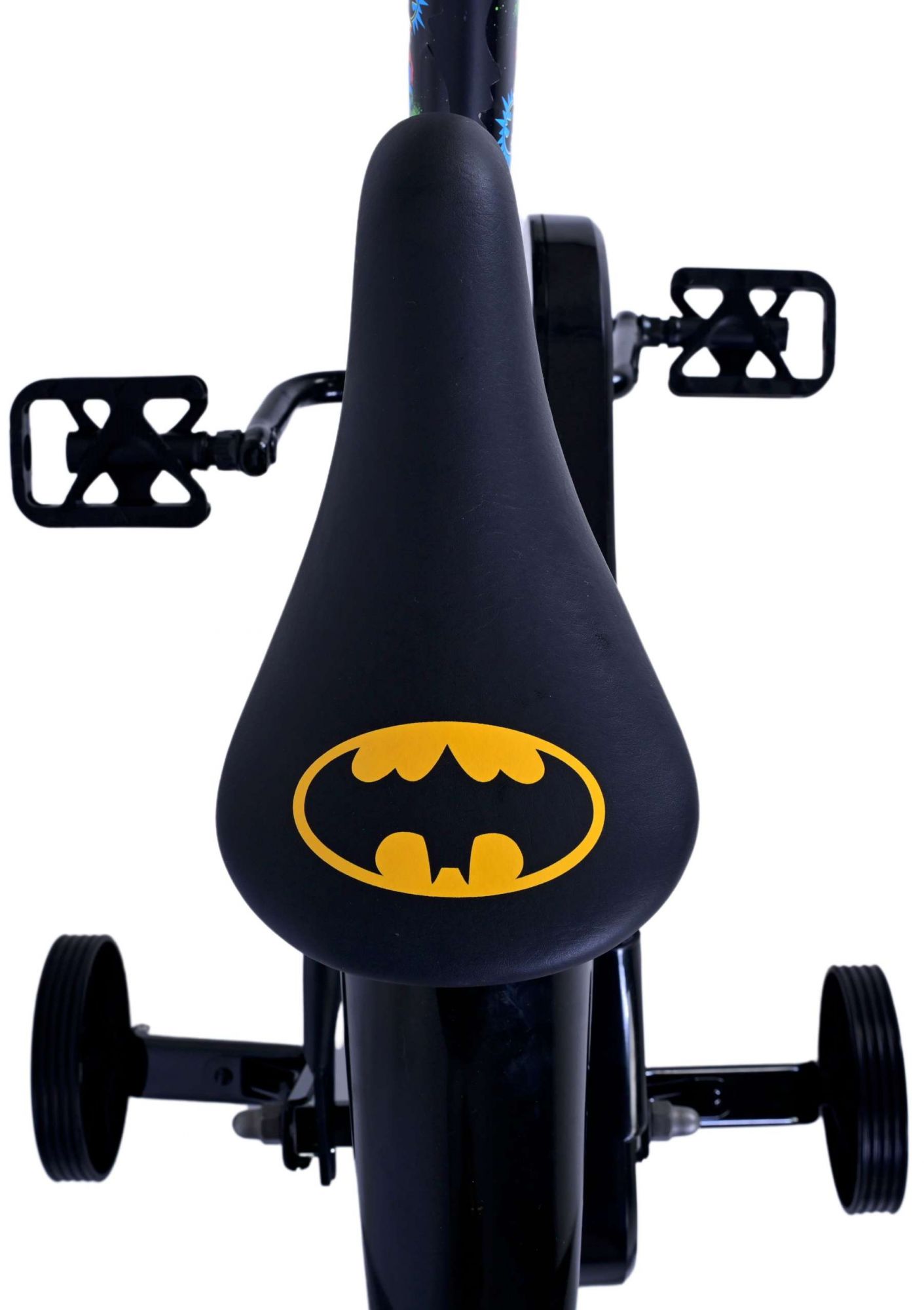 TPFSports DC Batman Kinderfahrrad - Jungen - 16 Zoll - Rücktritt + Handbremse - Schwarz