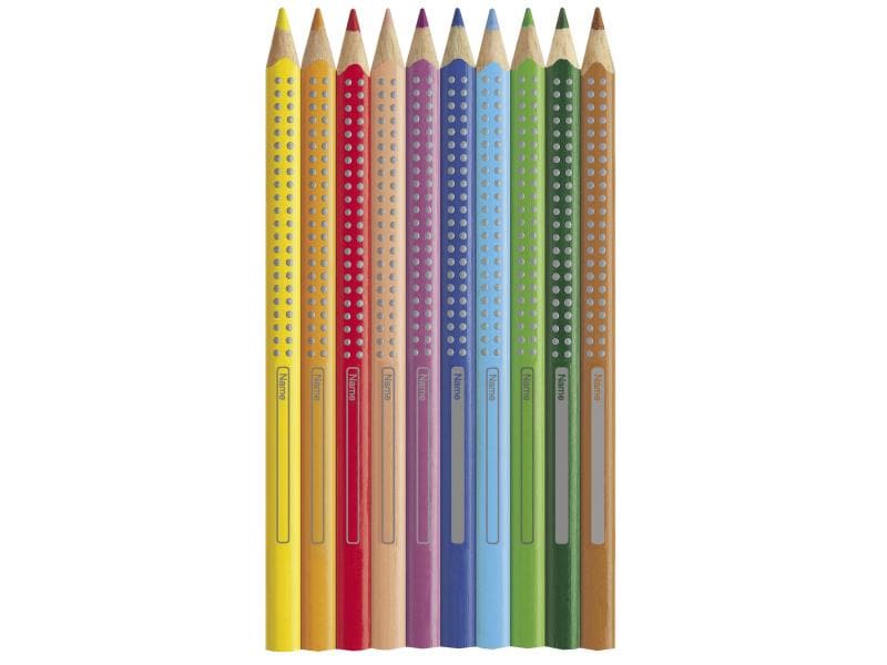 Faber-Castell Farbstifte Jumbo Grip 12 Stück Kinderfarbstifte