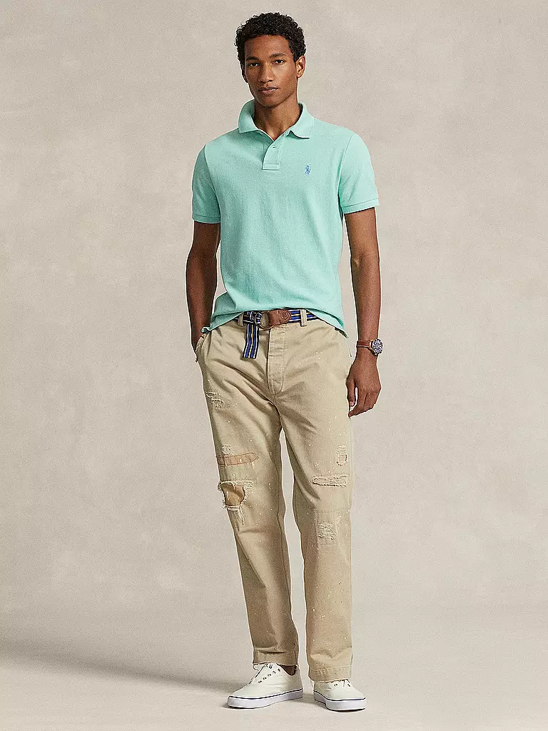 POLO RALPH LAUREN Poloshirt Custom Slim Fit mint