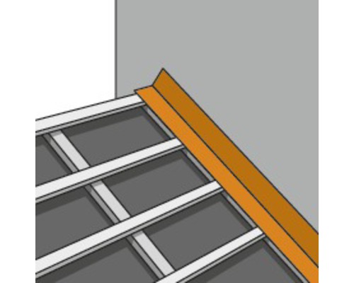 PRECIT hoekbeugel zonder druiprand, chocoladebruin RAL 8017, 2000 mm x 125 mm x 125 mm