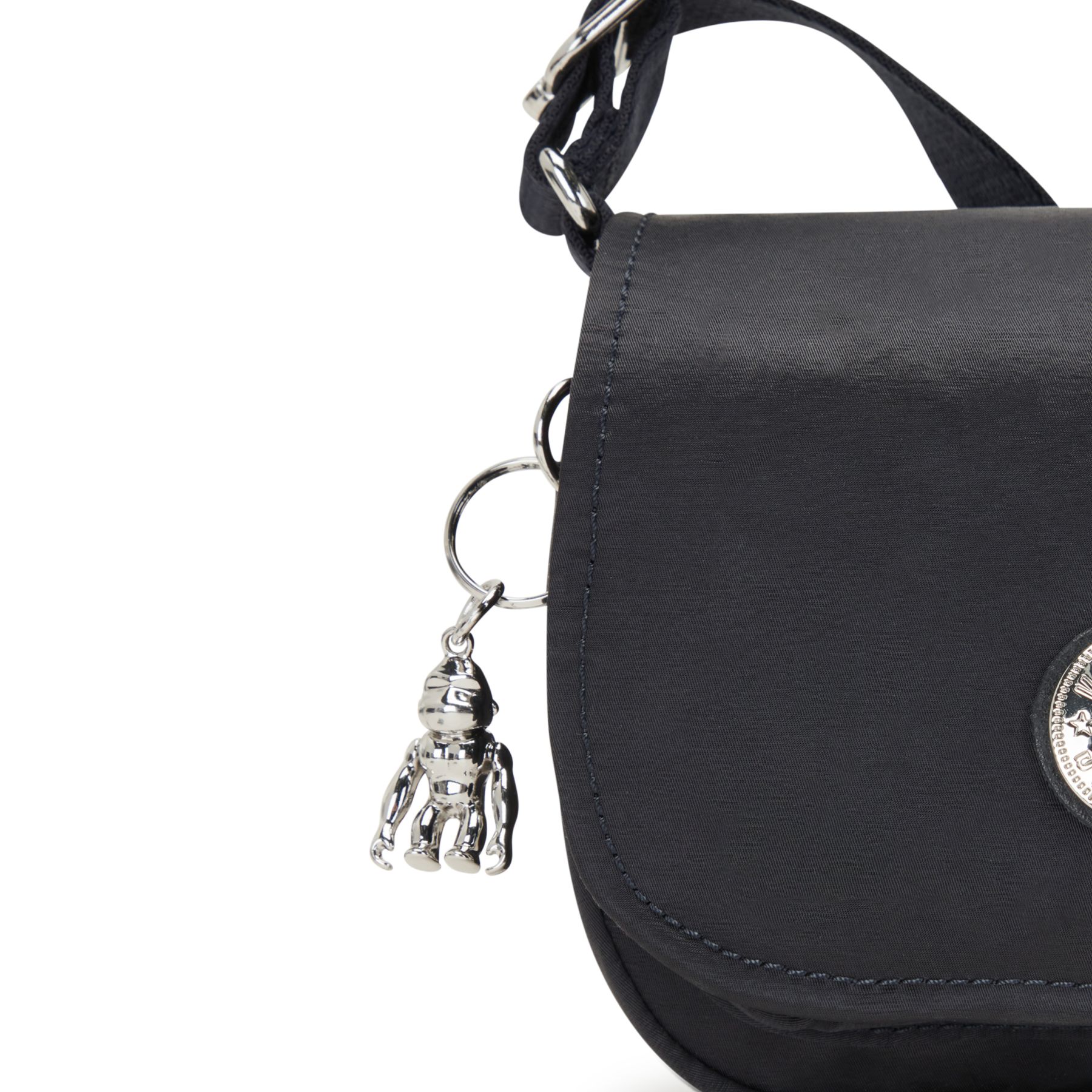 LOREEN MINI Mini sac à bandoulière avec rabat magnétique - Nocturnal Satin