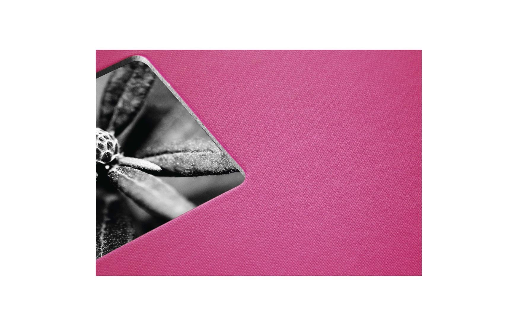 Fotoalbum Fine Art 24 x 17 cm Pink, 50 schwarze SeitenPlatzsparendes Album