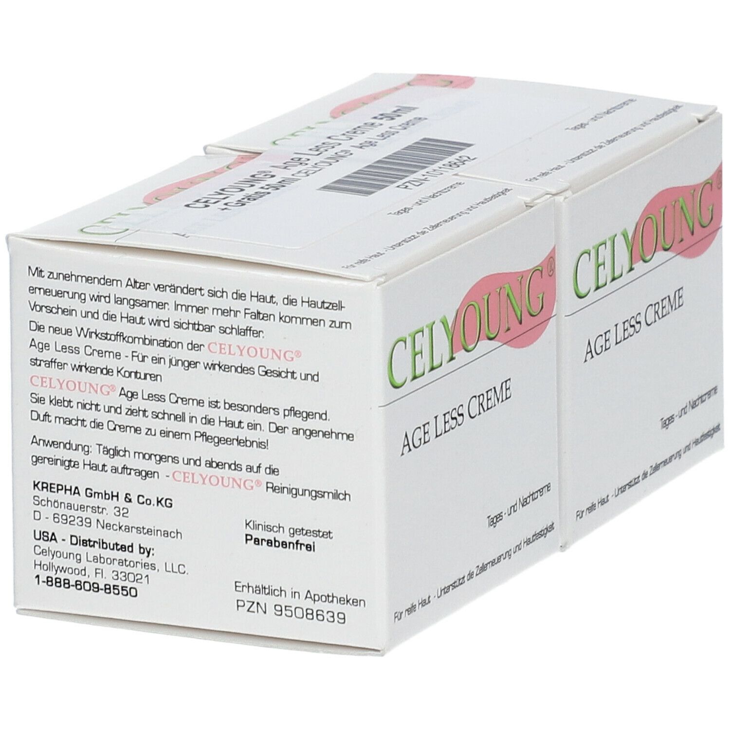 CELYOUNG® AGE LESS CREME + eine Packung GRATIS