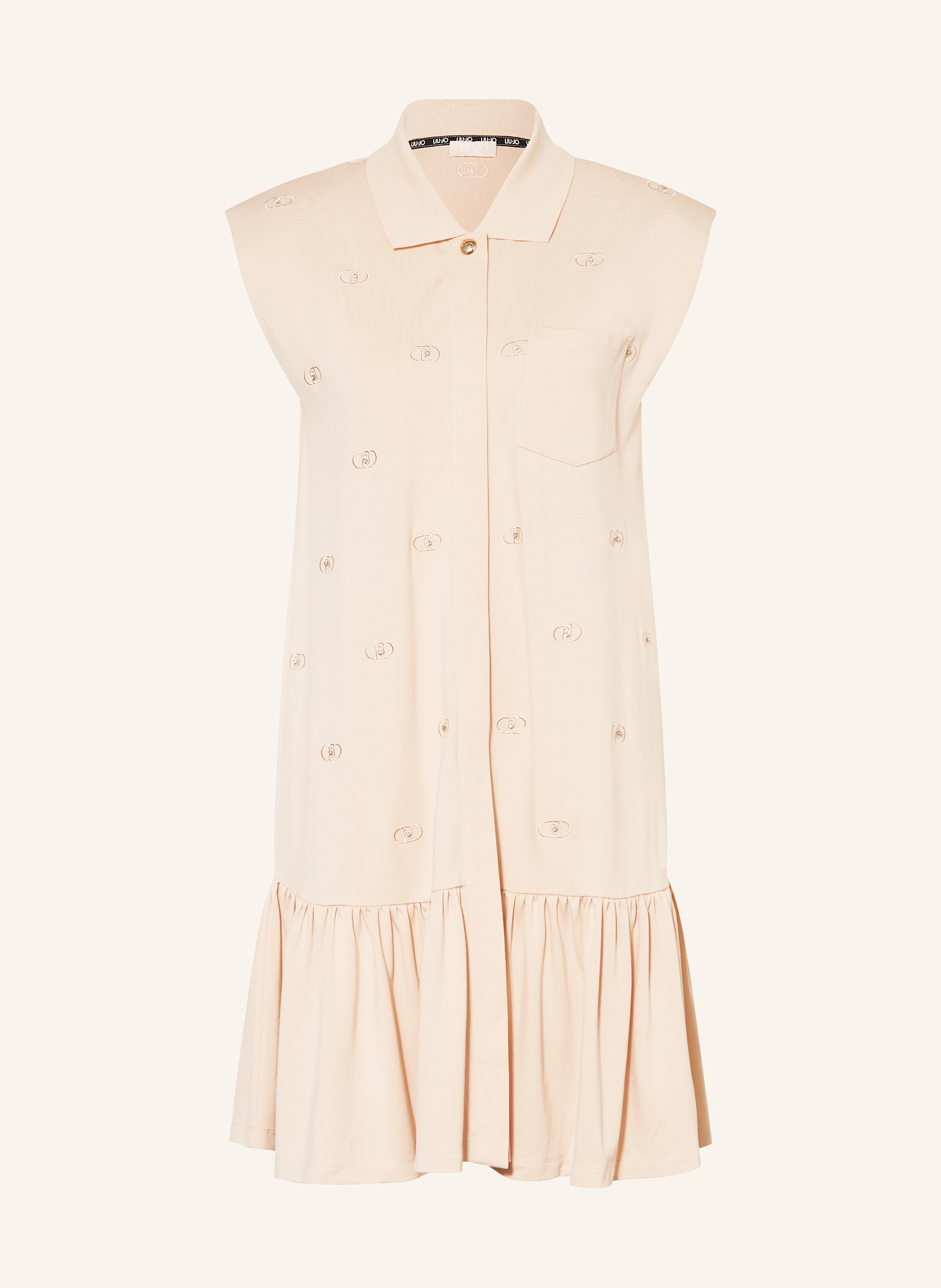 LIU JO Jerseykleid mit Schmucksteinen