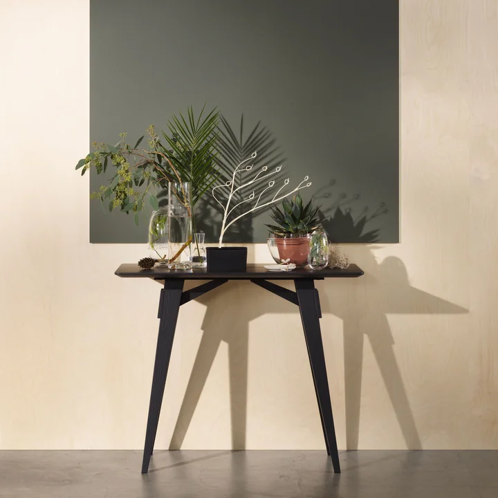 Design House Stockholm - Arco Konsolentisch, schwarz