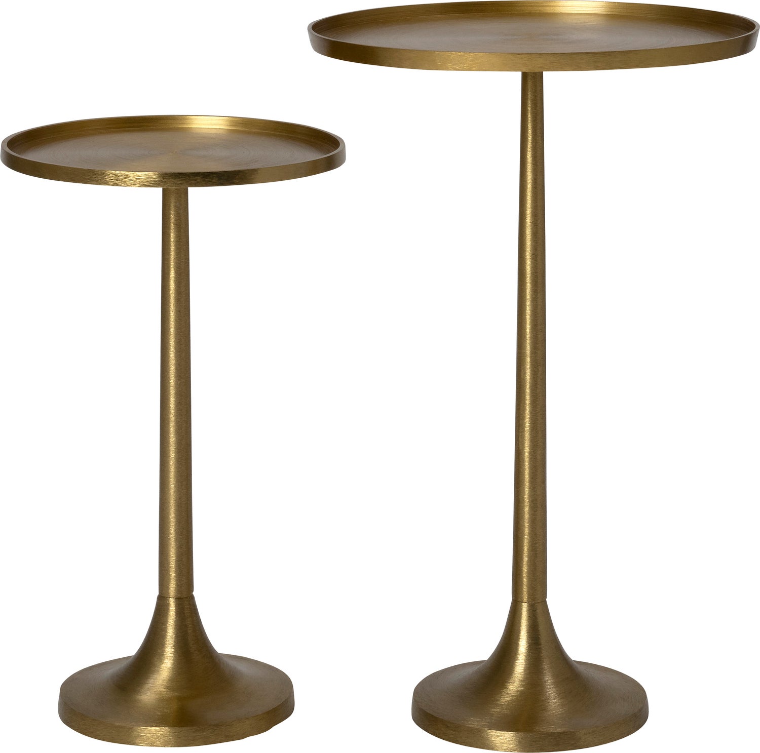 Intratuin bijzettafel Jot goud D 29,5 H 50 cm