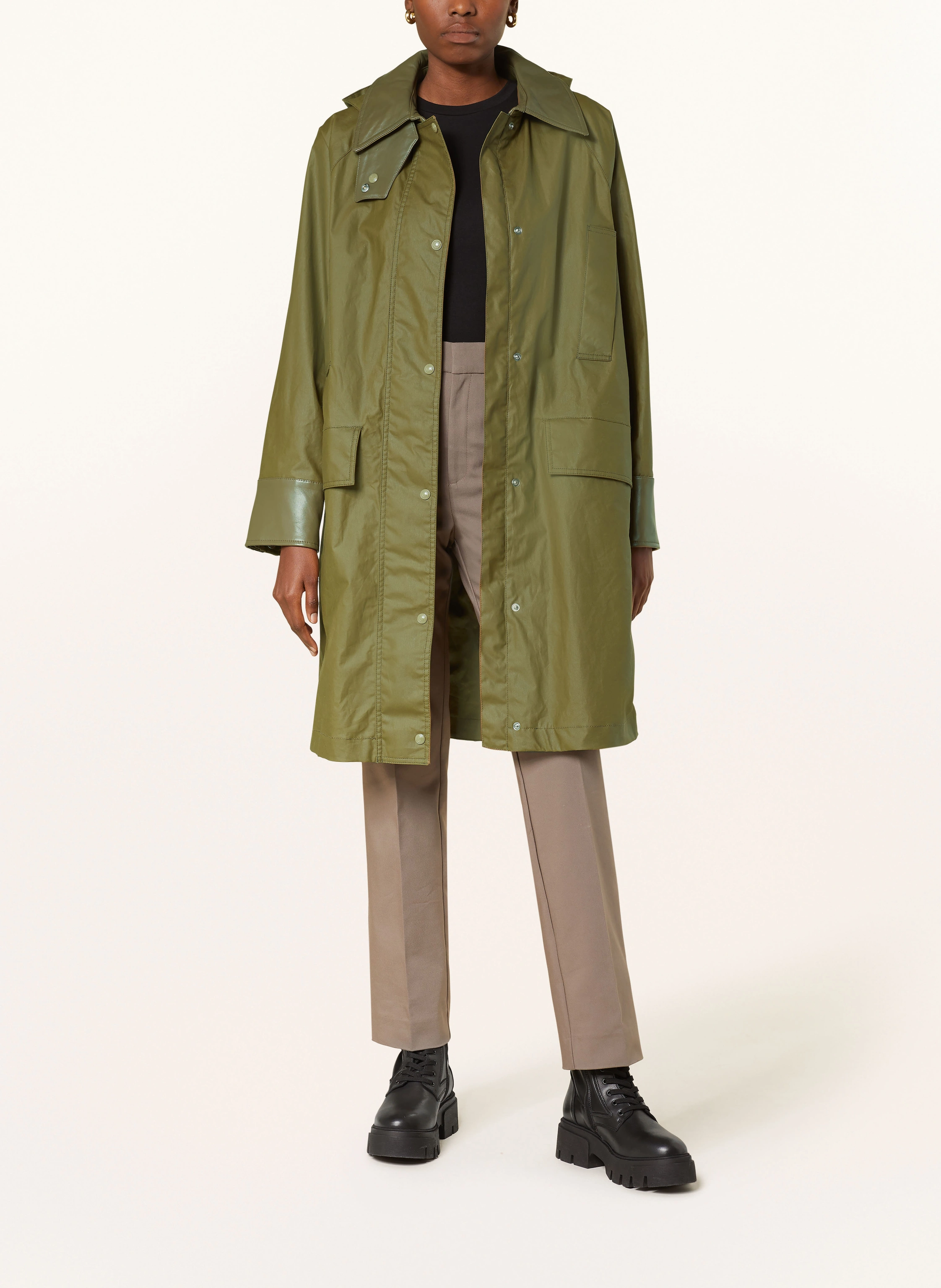 BELSTAFF Mantel ACER im Materialmix