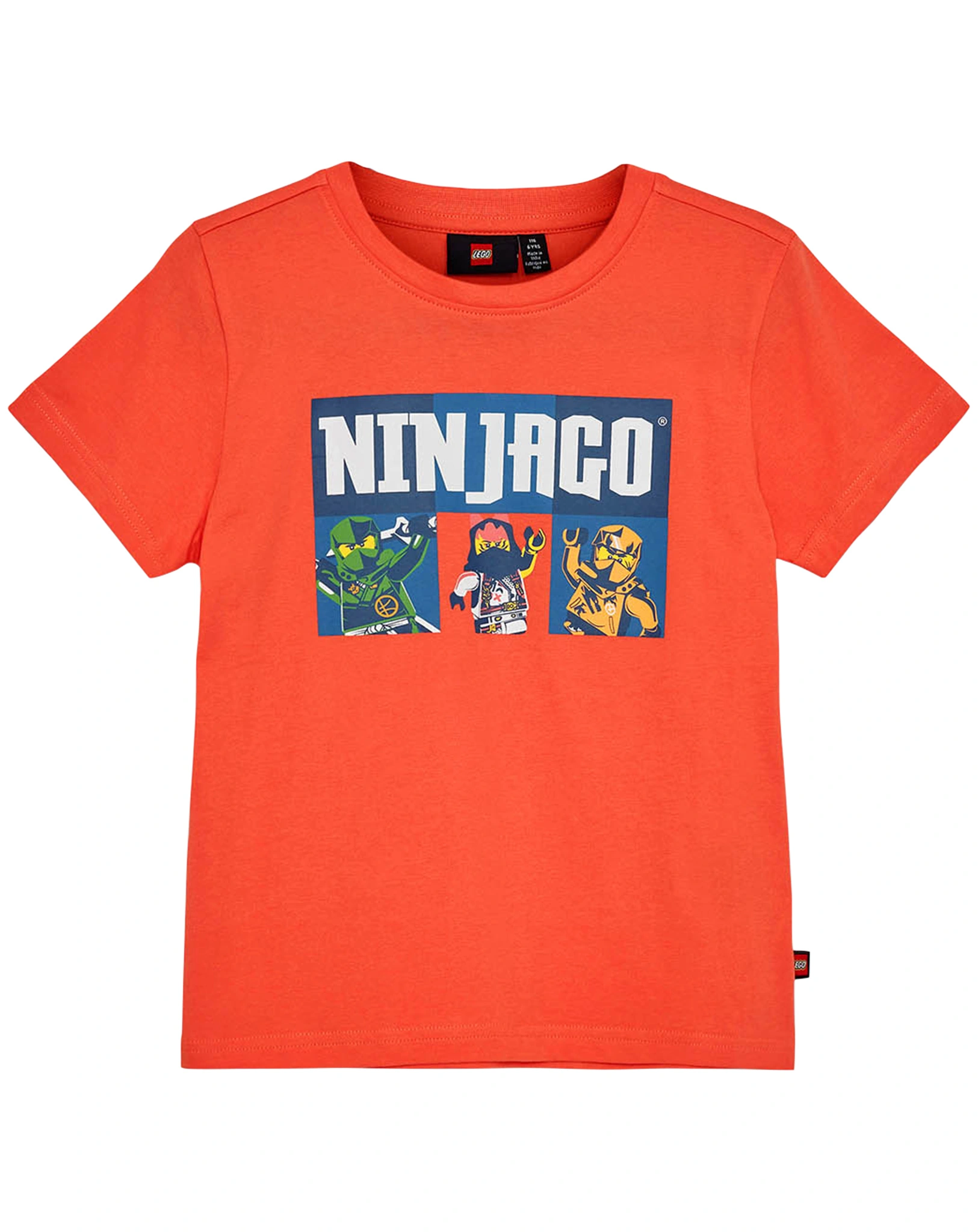Kurzarmshirt LWTANO 315 in coral red