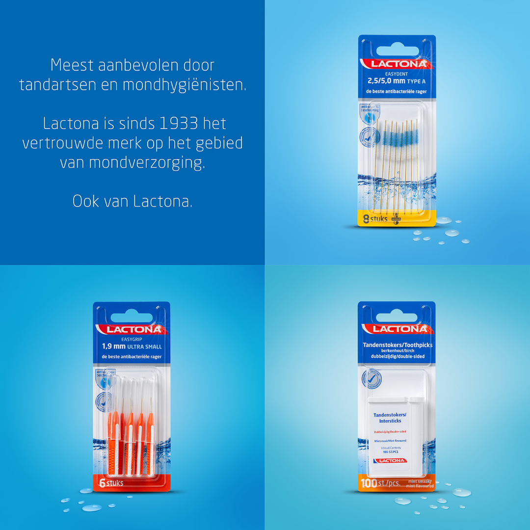 Lactona Interdental cleaner XS 3.1mm (8 stuks)