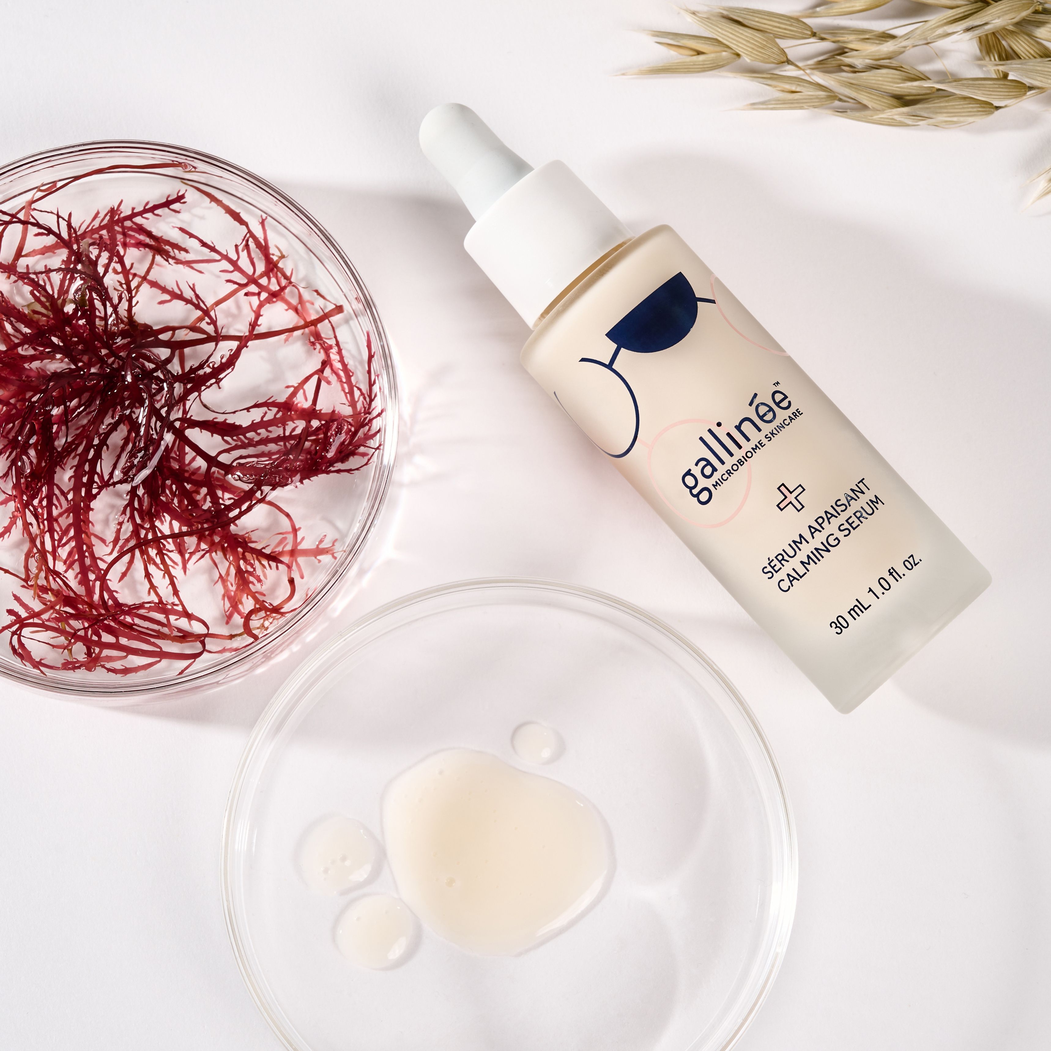 Gallinée Calming Serum - Ein beruhigendes Serum gegen Rötungen und Entzündungen - besonders geeignet für empfindliche Haut