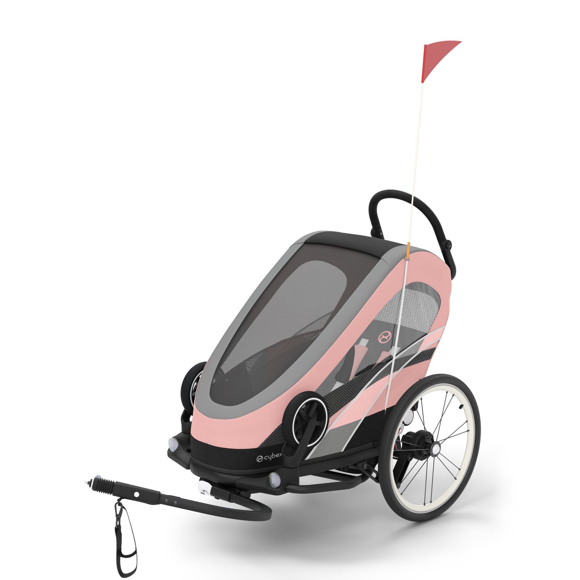 Zeno Bike Silver Pink