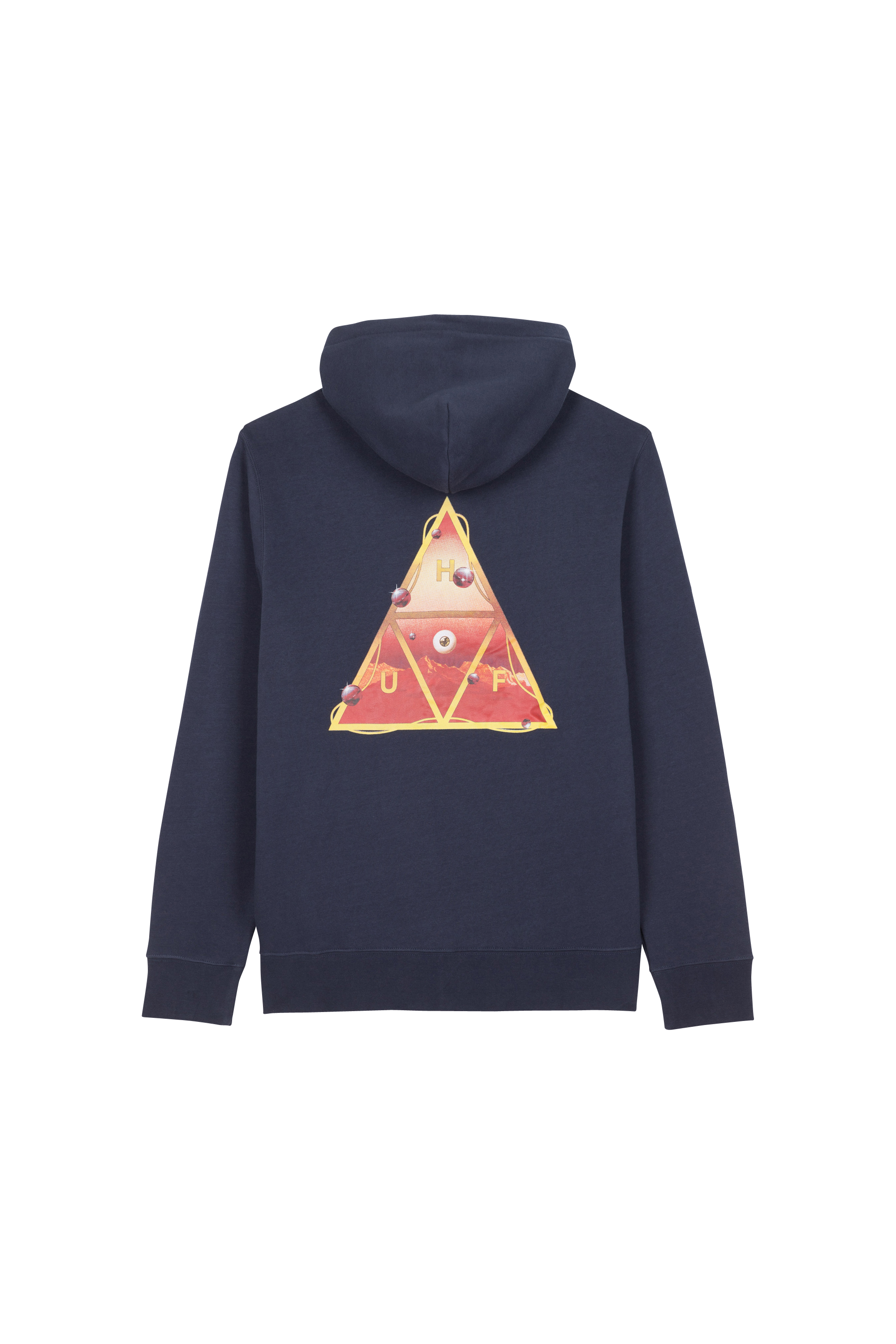 HUF Hoodie ALTERED STATE TT Bleu
