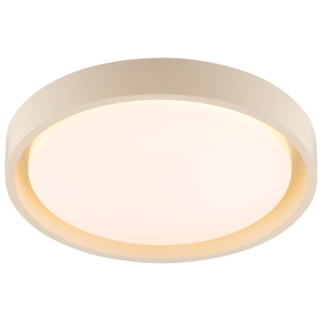 Brilliant LED plafondlamp Sonara beige Ø31cm 12W