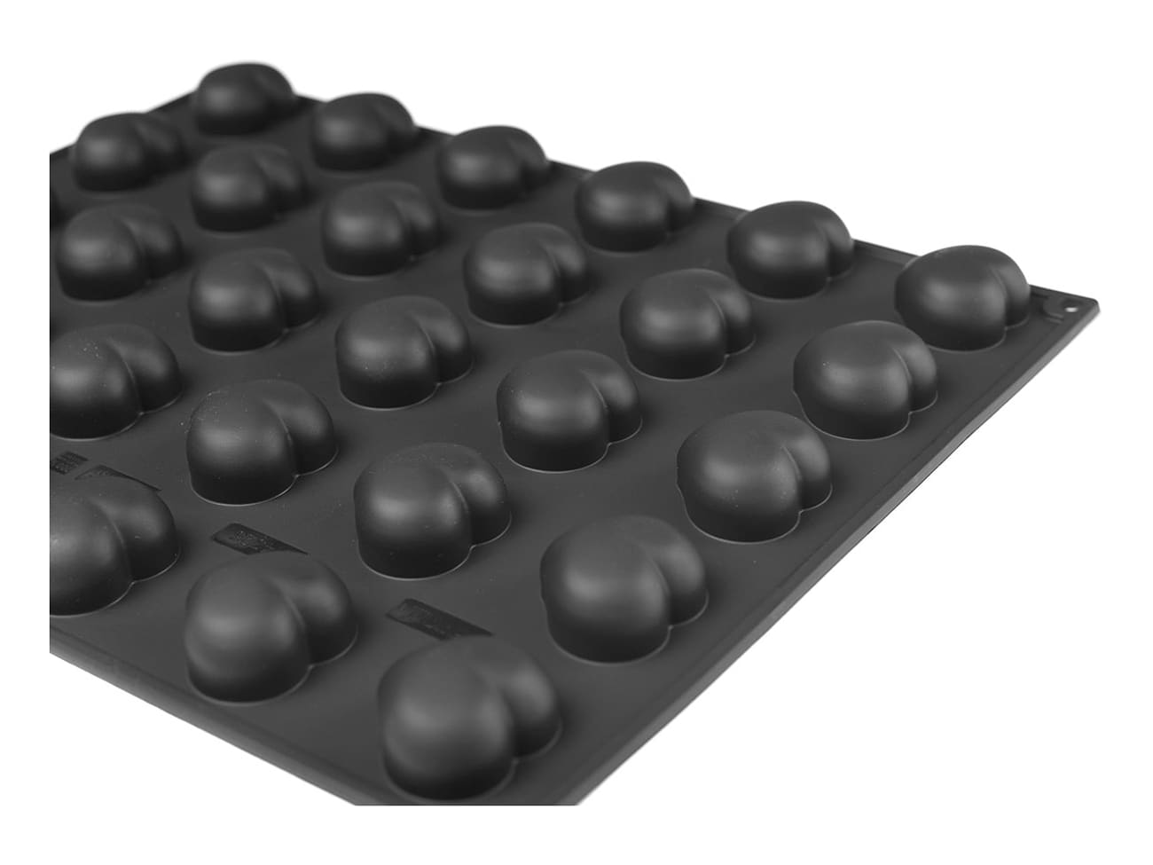 Moule silicone Pavoflex - 30 coeurs - 40 x 30 cm - Pavoni