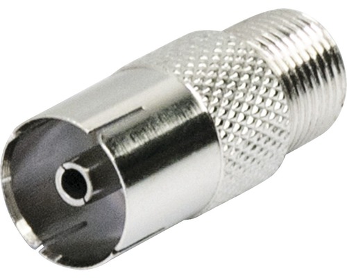 Adapter F-female/IEC female zilver Schwaiger UEST9320531