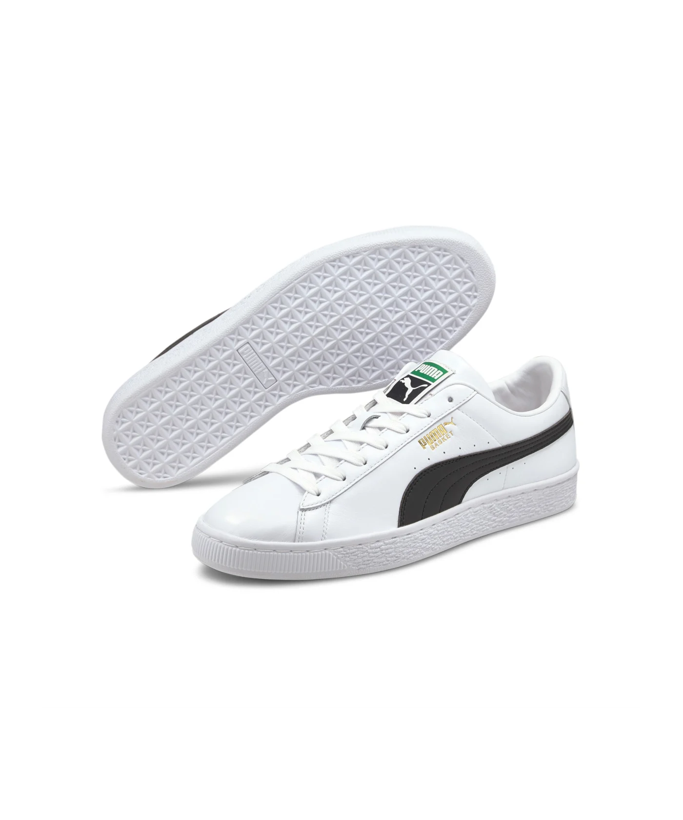 PUMA Basket Classic XXI Weiss Schwarz F02