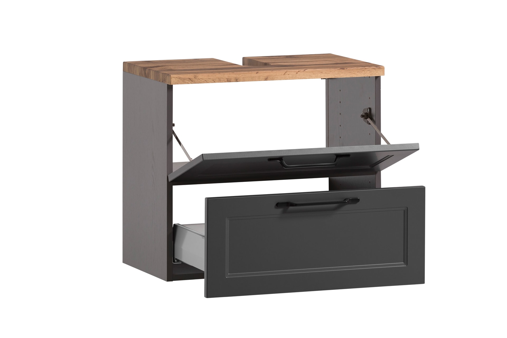 Bad-Waschbeckenunterschrank LÜTTICH grau 60cm