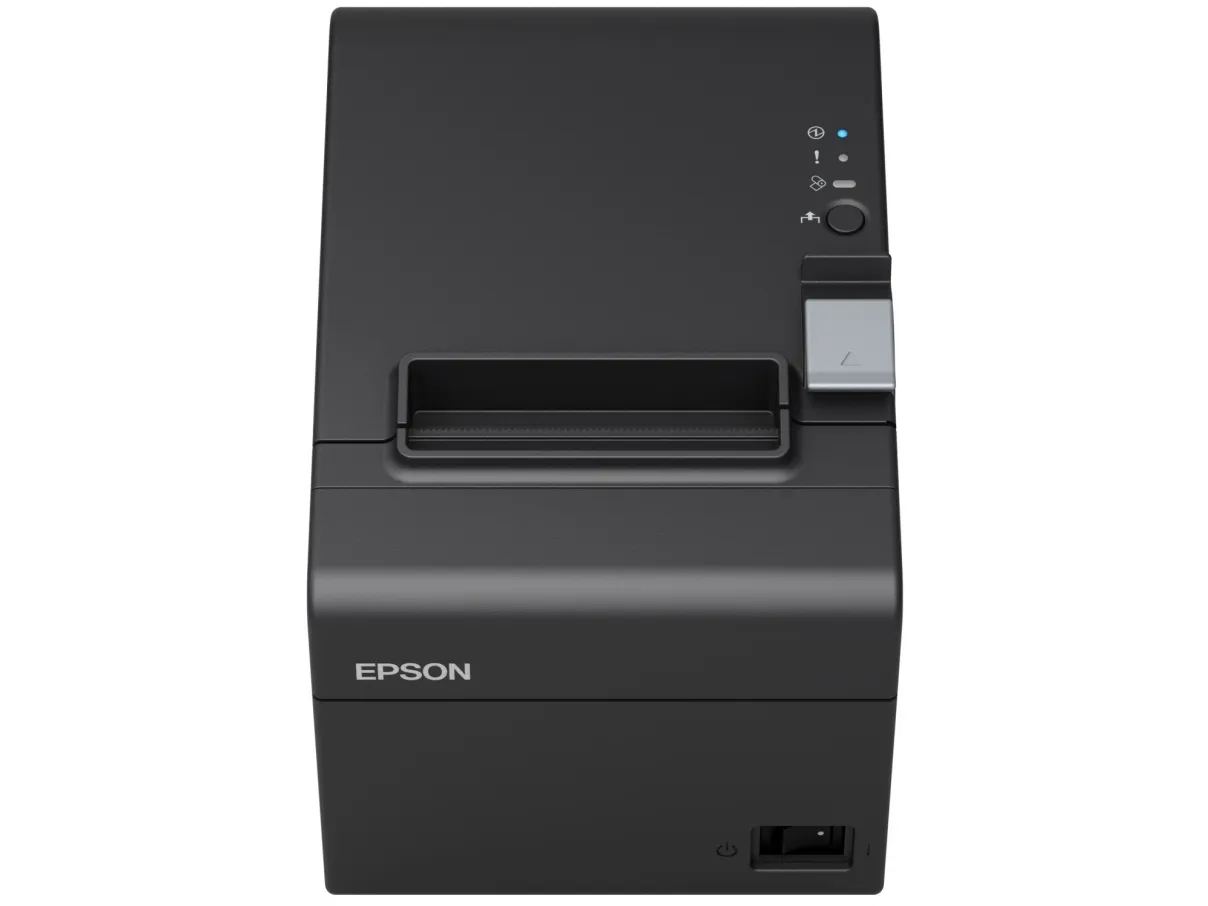 Epson TM T20III - Kvitteringsprinter - termisk linje - Rulle (7,95 cm) - 203 x 203 dpi - op til 250 mm/sek. - LAN - skærer - sort